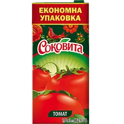 Сік Соковита Томатний з м'якоттю 1.93 л