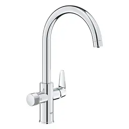 Змішувач для кухні з підключенням питної води Grohe Blue Pure BauCurve 30580000 Хром
