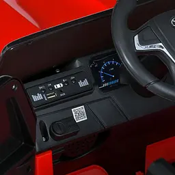 Дитячий електромобіль Джип M 6130EBLR-3 до 30 кг - мініатюра 5