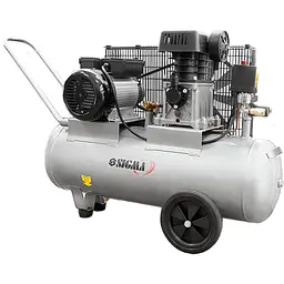 Компресор двоциліндровий ремінний Sigma 2.5 кВт 335 л/хв 10 бар (7044121)
