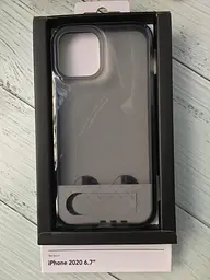 Протиударний чохол з антимікробним покриттям Tech21 Evo Check для iPhone 12 Pro Max (6.7") Smokey Black - мініатюра 2