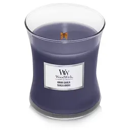 Свічка Woodwick Hinoki Dahlia Medium Хінокі далія 275 г (1743618E) - мініатюра 2