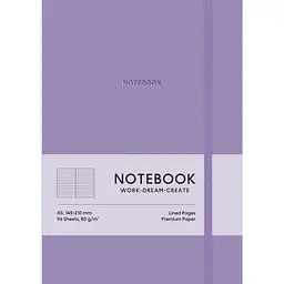 Блокнот "Notebook" у лінію (фіолетовий)