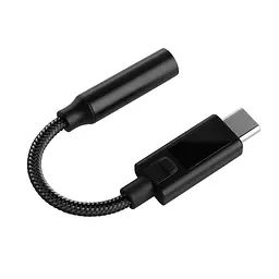 Портативний ЦАП-підсилювач для навушників KZ AM2 Type-C з еквалайзером та Hi-Fi звуком (Чорний) - мініатюра 2