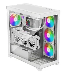 Корпус Xilence XILENT GLEAM ARGB X818.W.ARGB, без Блок живлення ATX БІЛИЙ - мініатюра 8