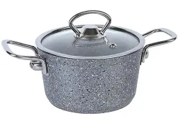 Каструля O.M.S. Collection 3111S-14 см 0.9 л grey
