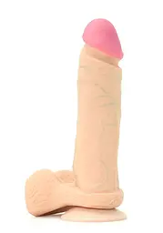 Фалоімітатор Doc Johnson The Realistic Cock 20.5 см тілесний - мініатюра 3