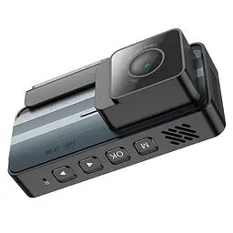 Відеореєстратор Hoco DV11 Driving Recorder 2K Display GPS Silvery Grey - мініатюра 3