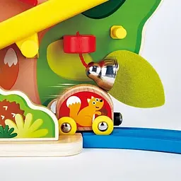 Бізіборд Hape Дорога білочки (E3821) - мініатюра 5