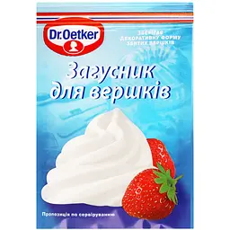 Загусник для вершків Dr.Oetker, 8 г (395733)