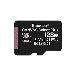 Карта пам’яті miсroSDXC 128GB Kingston TransFlash Memory Card Class 10 A1 Canvas Select Plus (SDCS2/128GBSP) (090-00212)