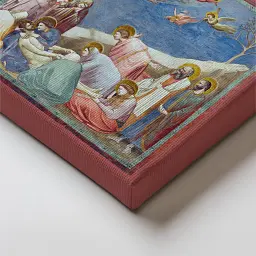 Інтер'єрна картина Плач за Христом, Джотто ді Бондоне, Giotto di Bondone, Lamentation, релігійний декор, 60×60 см (id6974) - мініатюра 3