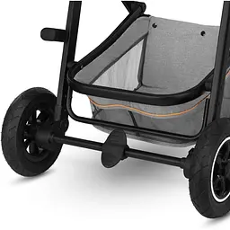 Коляска універсальна 3в1 Lionelo Amber Grey Stone, сіра (LO-AMBER GREY STONE (3in1)) - мініатюра 14