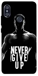 Чохол Demsky Never give up для Xiaomi Redmi Note 5 Pro / Note 5 (AI Dual Camera)