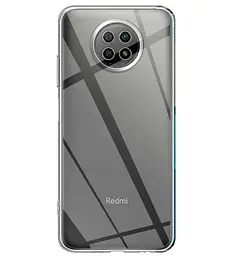 Чохол Silicone Case WS Xiaomi Redmi Note 9T / Note 9 5G Прозорий