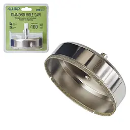 Свердло корончате Alloid Building Tools алмазне по склу та кераміці 100 мм (GS-50100) - мініатюра 2