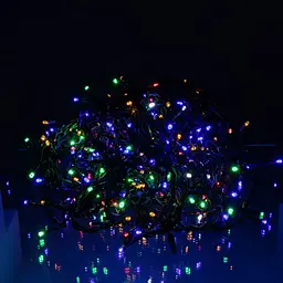 Вулична гірлянда Бахрома GarlandoPro 25 м 405 LED чорний дріт Мультиколор 25MBML