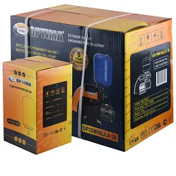 Насосна станція Optima PRIME OP25WHBJL4-30 з інтел. част.перетв, на базі багатост. насоса + бак 5л - мініатюра 5