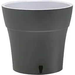 Вазон Santino Dali 7.8 л антрацитово-сірий (DAL78ANT/GRY-MAT)