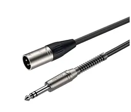 Балансный аудио кабель Jack 6.3 Stereo — XLR Male Roxtone SMX-J260-L3 3м