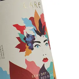 Вино Bodegas Care Red Blend, 14%, 0,75 л - мініатюра 3