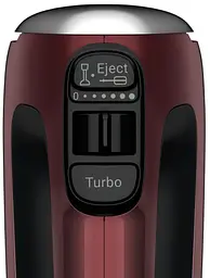 Міксер ручний Tefal Powermix Silence 600Вт насадки-4 турборежим бордовий - мініатюра 5