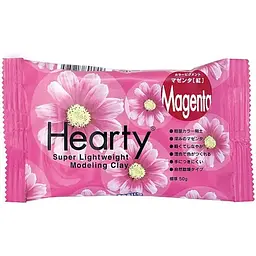 Пластика самозастигаюча Padico Hearty Маджента 50 г