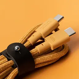 Кабель USB-C to USB-C Native Union Belt Cable Kraft 1.2 м (BELT-C-KFT-2-NP) - мініатюра 3