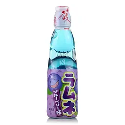 Японський газований напій з кулькою Ramune Blueberry 200 мл