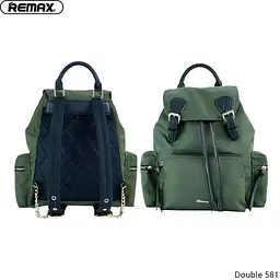 Водонепроникний рюкзак Remax Double 581 Bag Green - мініатюра 3