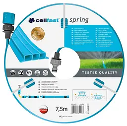 Шланг садовий SPRING зрошувальний перфорований 7.5м Cellfast sad0001939
