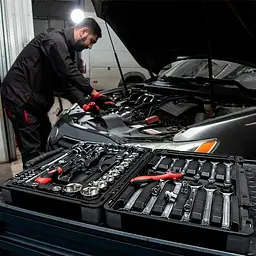 Набір торцевих головок із тріскачкою Intertool ET-6061 61шт [98822] - мініатюра 12