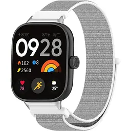 Ремінець DK CDK Nylon Sport Loop для Xiaomi Redmi Watch 4 (017323) (seashell) - мініатюра 2