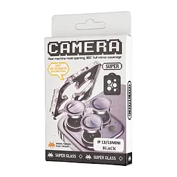 Захисне скло для HD Lens Apple iPhone 13/13 mini Black - мініатюра 2