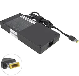 Блок живлення для ноутбука Lenovo 20V, 11.5A, 230W, USB+pin (Square 5 Pin DC Plug), чорний (ADL230NDC3A) (без кабеля!)