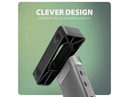 USB-хаб AXAGON HMC-10HLS - мініатюра 2