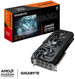 Відеокарта Gigabyte AMD Radeon RX 9070 16GB GAMING OC (GV-R9070GAMING OC-16GD) (GDDR6, 256 bit, PCI-E v5.0 x16) - мініатюра 10
