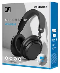 Навушники Accentum Plus Wireless Black Sennheiser teh0021267 - мініатюра 3