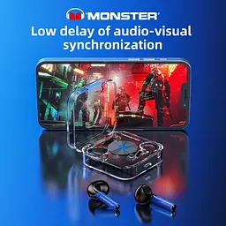 TWS-навушники MONSTER Airmars XKT01 blue - мініатюра 3
