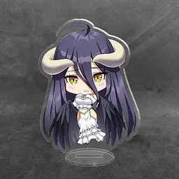 Акрилова колекційна фігурка Chibi Аніме Король Overlord Albedo, Альбедо 1 10 см - мініатюра 2