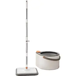 Набір швабра та відро з віджимом Joybos Spin Mop S01 square mop