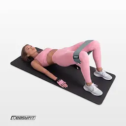 Тканинна гумка для фітнесу EasyFit MEDIUM - мініатюра 5
