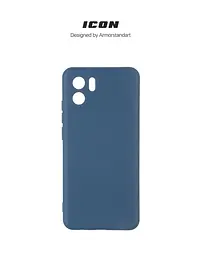 Чехол ArmorStandart ICON для Xiaomi Redmi A2 с защитой камеры, темно-синий (ARM66538) - мініатюра 3
