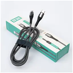 Дата кабель USB-C to Lightning 1.0m ColorWay (CW-CBPDCL033-GR) - мініатюра 9
