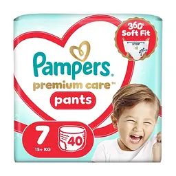 Підгузки Pampers Premium Care Pants Giant Plus 15+ кг 40 шт (8006530320221)