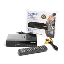 ТВ тюнер Romsat DVB-T2, метал (T7070HD) - мініатюра 9