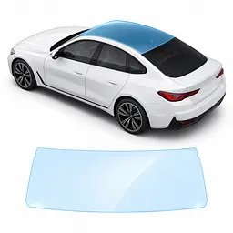 Антигравійна захисна бронеплівка за лекалами для BMW i4 G26 2021- зона даху