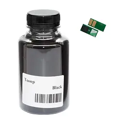 Тонер Canon LBP-650/MF-730, 65г Black +chip 2.2K AHK (3203706)