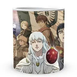 Кухоль GeekLand Berserk Берсерк Гаст та Гріффіт anime B 02.10 330 мл білий - мініатюра 2