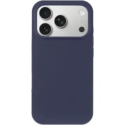 Чохол Epik Silk Full Protective (AA) NO LOGO для Apple iPhone 17 Pro / 18 Pro (6.3") Темно-синій / Midnight blue - мініатюра 2